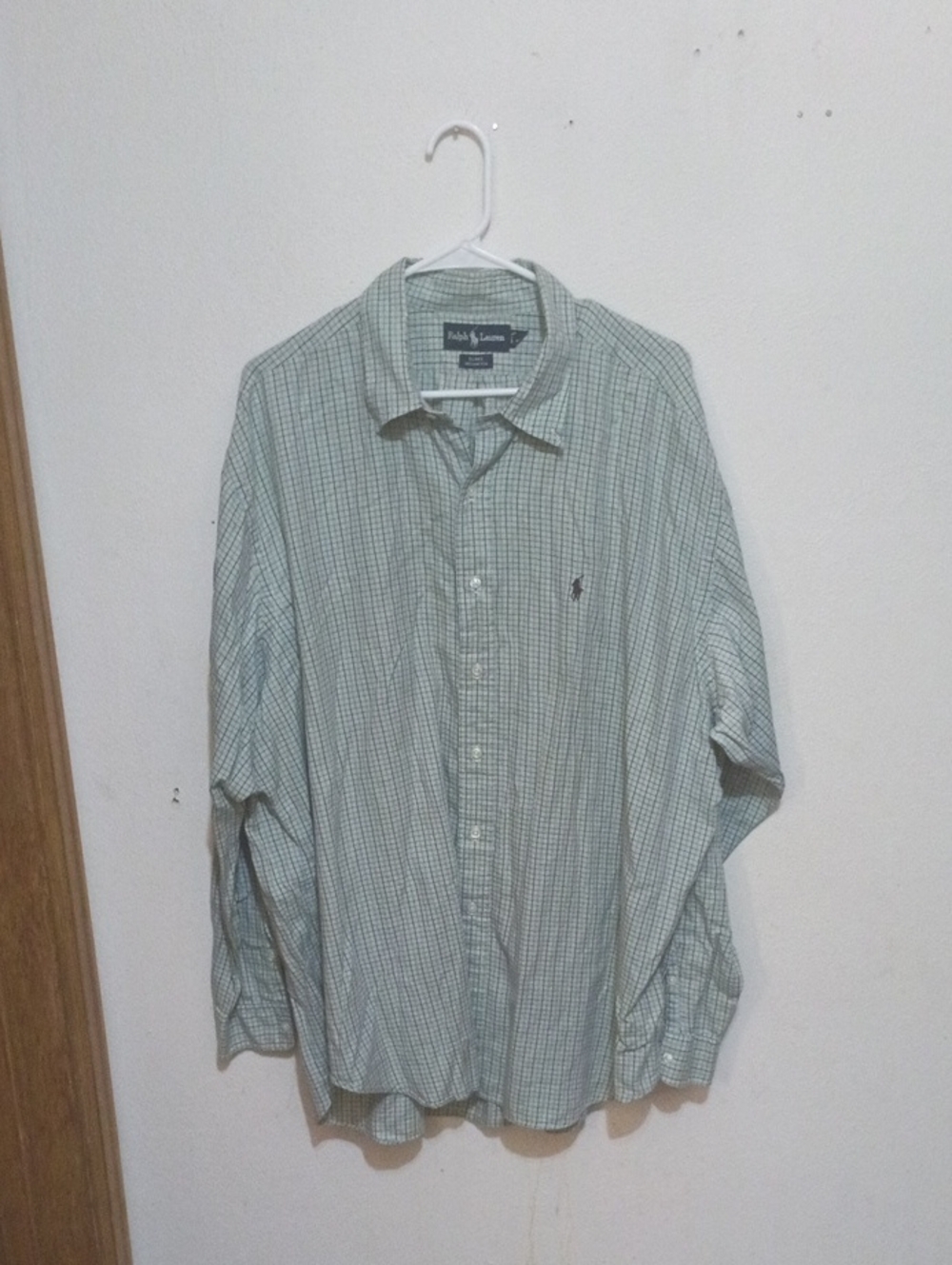 Polo by Ralph Lauren Green Check Long-Sleeve Button-Down Shirt